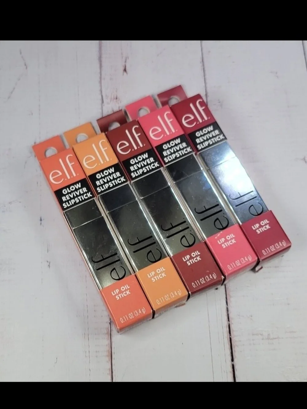 Elf Glow Reviver Slipstick Lip Oil Stick Bundle NEW!